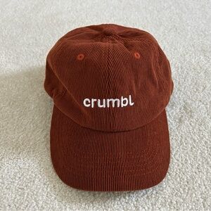 Crumbl Cookie Fan Swag Corduroy Baseball Cap